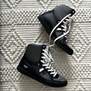 Creative Recreation high tops black and white